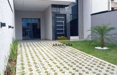 Casa com 3 dormitórios à venda, 77 m² por r$ 549.000,00 - eucaliptos - fazenda rio grande/pr