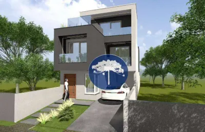Sobrado à venda, 195 m² r$ 1.200.000 - capela velha - araucária/pr