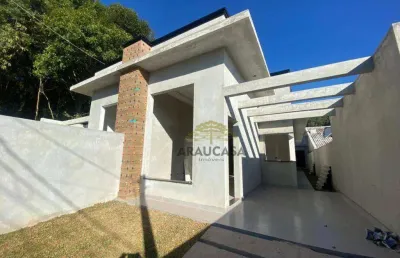 Casa 3 dormitórios sendo 1 suíte 90 m² por r$ 580.000 - boqueirão - araucária/pr