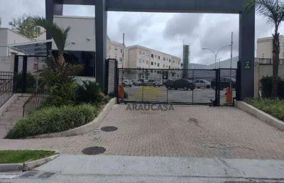 Apartamento garden teto retratil  com 2 dormitórios à venda, 47 m² por r$ 260.000 - capela velha - araucária/pr