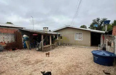 Casa com 3 dormitórios à venda, 100 m² por r$ 200.000,00 - eucaliptos - fazenda rio grande/pr