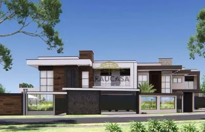 Sobrado alto padrão no bairro iguaçú  -  araucária pr