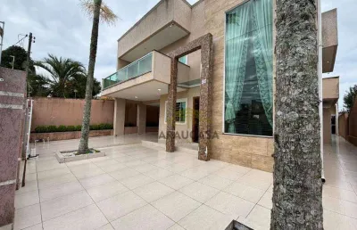 Sobrado com 5 dormitórios à venda, 303 m² por r$ 1.390.000,00 - costeira - araucária/pr