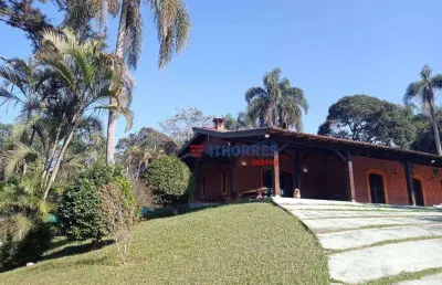 Casa com 4 dormitórios para alugar, 700 m² por r$ 7.819,12/mês - recanto da floresta - itapecerica da serra/sp