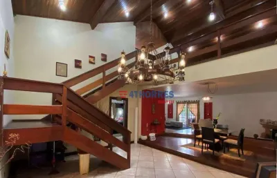 Casa com 4 dormitórios, 780 m² - venda por r$ 1.400.000,00 ou aluguel por r$ 11.273,26/mês - fazendinha - carapicuíba/sp