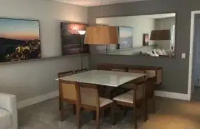 Apartamento mobiliado na vila nova conceicao com 3 suítes 3 vagas e varanda gourmet com lazer completo