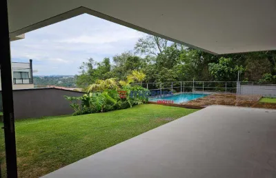 Alphaville granja -casa térrea  com 3 dormitórios à venda, 350 m² por r$ 3.700.000 - granja viana - carapicuíba/sp