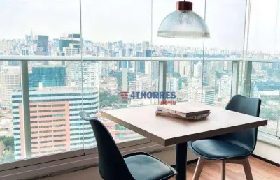 Apartamento com 1 dormitório para alugar, 35 m² por r$ 7.457,00 - butantã - são paulo/sp