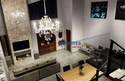 Casa com 4 dormitórios à venda, 300 m² por r$ 2.100.000,00 - parque rio abaixo - atibaia/sp