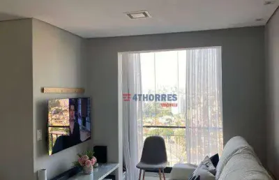 Lindo apartamento com 2 dormitórios à venda, 50 m² por r$ 350.000 - jardim celeste - são paulo/sp