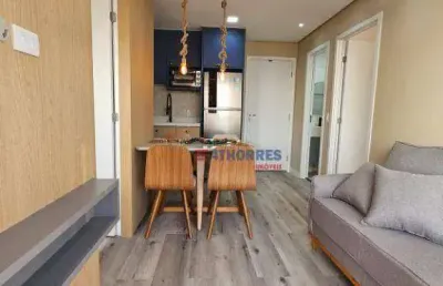 Apartamento com 2 dormitórios, 39 m² - totalmente mobiliado -venda por r$ 570.000 ou aluguel por r$ 4.600/mês - vila sônia - são paulo/sp