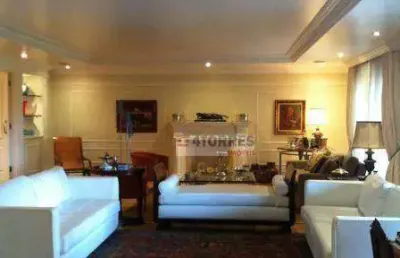 Apartamento com 4 dormitórios à venda, 450 m² por r$ 3.000.000,00 - real parque - são paulo/sp
