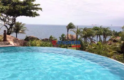 Casa costeira ilhabela casa com 5 quartos à venda, 600 m² por r$ 12.000.000 - ponta da sela - ilhabela/sp