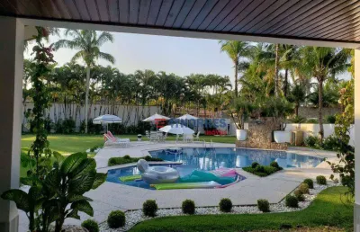 Casa com 6 suítes à venda, 660 m² por r$ 5.300.000 - balneário praia do pernambuco - guarujá/sp