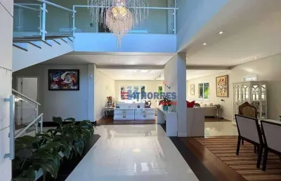 Casa à venda, 610 m² por r$ 4.600.000,00 - vila santo antônio - cotia/sp