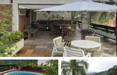 Casa em condomini luxuoso com 04 dormitórios e vista mar em toque toque pequeno - são paulo