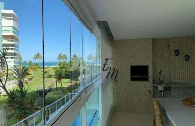 Apartamento com 3 dormitórios à venda, 105 m² por r$ 2.650.000,00 - módulo 07 - jequitibás - bertioga/sp