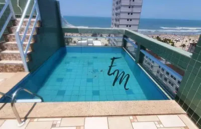 Cobertura com 3 dormitórios à venda, 351 m² por r$ 1.100.000,00 - canto do forte - praia grande/sp