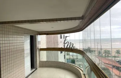 Apartamento 03 dormitórios com vista mar e lazer completo na aviação - praia grande - paulo