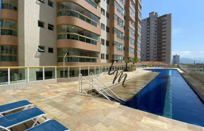 Apartamento com 3 dormitórios à venda, 145 m² por r$ 890.000,00 - aviação - praia grande/sp