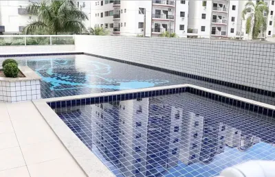 Apartamento com 4 dormitórios à venda, 205 m² por r$ 1.938.900,00 - canto do forte - praia grande/sp