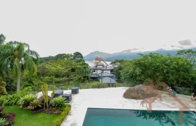 Casa com 4 dormitórios à venda, 400 m² por r$ 11.500.000,00 - baleia - são sebastião/sp