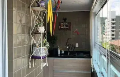 Apartamento com 2 dormitórios à venda, 60 m² por r$ 530.000 - canto do forte - praia grande/sp