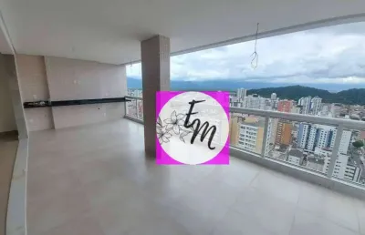 Cobertura com 4 dormitórios à venda, 252 m² por r$ 2.900.000,00 - boqueirão - praia grande/sp