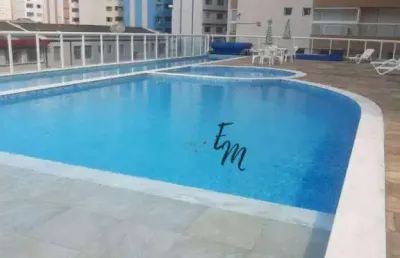 Apartamento com 2 dormitórios à venda, 96 m² por r$ 550.000,00 - aviação - praia grande/sp