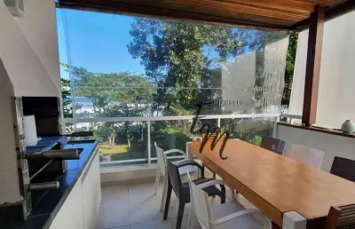 Casa com 4 dormitórios à venda, 200 m² por r$ 3.300.000,00 - sertão do cambury - são sebastião/sp