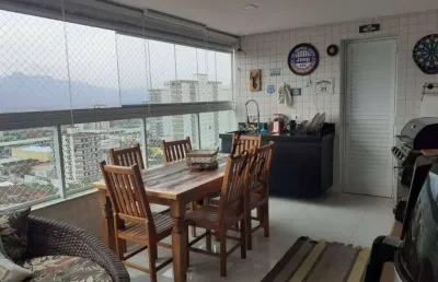 Apartamento com 2 dormitórios à venda, 130 m² por r$ 580.000,00 - caiçara - praia grande/sp