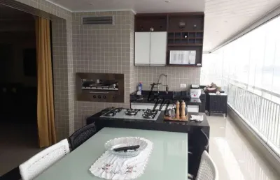 Excelente cobertura com 03 suítes na aviaçâo - praia grande - são paulo