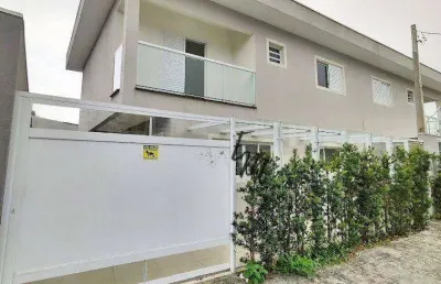 Sobrado com 3 dormitórios à venda, 100 m² por r$ 600.000,00 - vila guilhermina - praia grande/sp