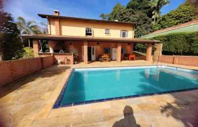 Chácara / sítio com 6 quartos à venda em puris, ibiúna  por r$ 900.000