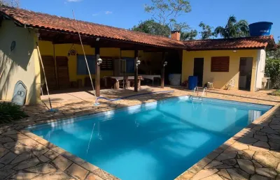 Chácara / sítio com 4 quartos à venda no cachoeira, ibiúna  por r$ 650.000