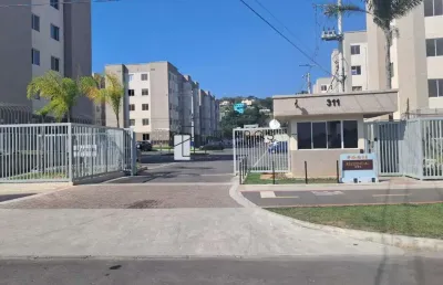 Apartamento com 2 quartos para alugar na projetada a, 311, campo grande, rio de janeiro por r$ 1.200