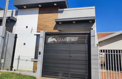 Casa nova à venda com excelente custo beneficio no são francisco, toledo - pr