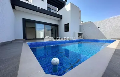Sobrado novo disponível à venda, jardim porto alegre, toledo - pr
