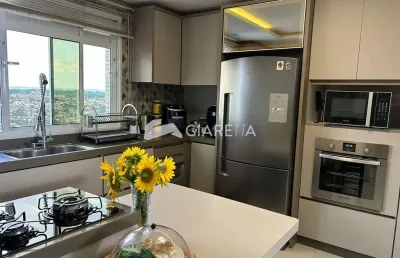 Apartamento de alto padrão à venda, edifício aliança, centro, toledo - pr