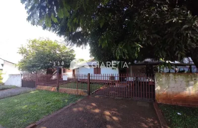 Terreno de ótimas dimensões e com 2 casas à venda, jardim santa maria, toledo-pr