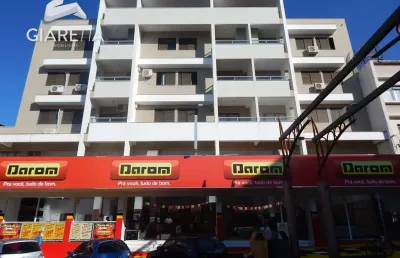Apartamento com sacada e semi-mobiliado no centro, toledo - pr