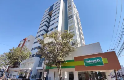 Apartamento mobiliado à venda, edifício elvira, centro, toledo - pr