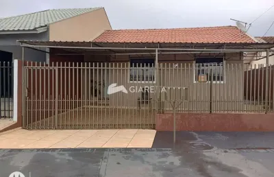 Casa semi mobiliada para venda na vila pioneira, toledo-pr
