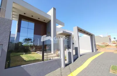 Casa de alto padrão construtivo à venda, vila industrial, toledo - pr