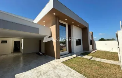 Casa nova à venda com ótima localização no jardim tocantins, toledo - pr