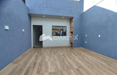 Casa nova à venda em ótima localização no jardim são francisco, toledo-pr