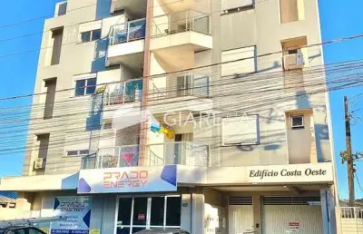 Apartamento à venda no edifício costa oeste, jardim coopagro, toledo - pr