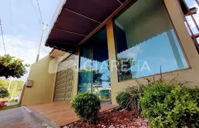 Casa semi mobiliada com sala comercial para venda, jardim coopagro, toledo - pr