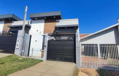 Casa moderna disponível para locação no jardim são francisco, toledo-pr
