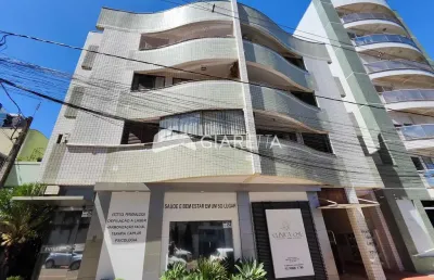 Apartamento para locação no edifício portal do lago, centro, toledo - pr